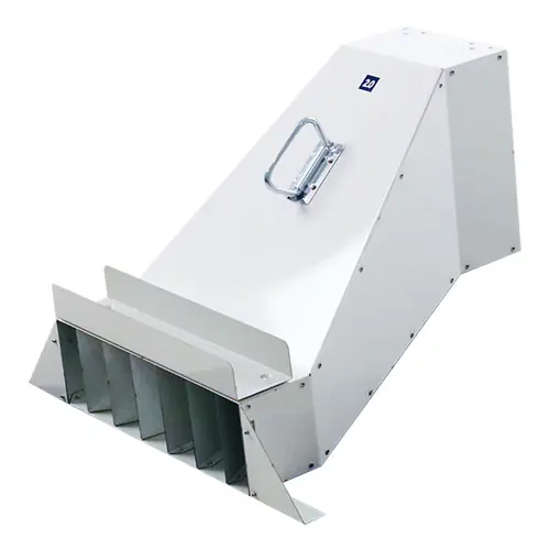 L.B. White 500-132902 Unit Diffuser w/ Magnetic Connection, End Diffuser w/ Portable Gas Event Heater