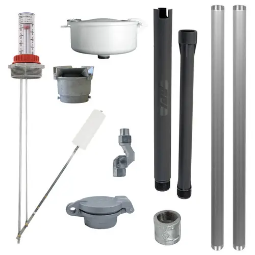 Farm Tank Diesel Vent Kit W/ 1 in. Swivel for 300 Gal x 38 in. Tank