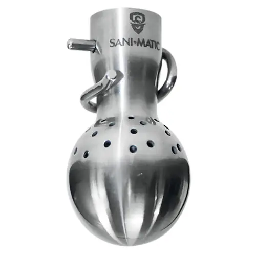 Sani-Matic SB-5 2 1/2 in. 316L SS 360° Static Spray Ball 40 GPM, 1 1/2 in. SC Connection
