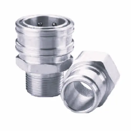 PCI ST Stainless Steel Non-Valved Couplings - Coupler (Female Threads)