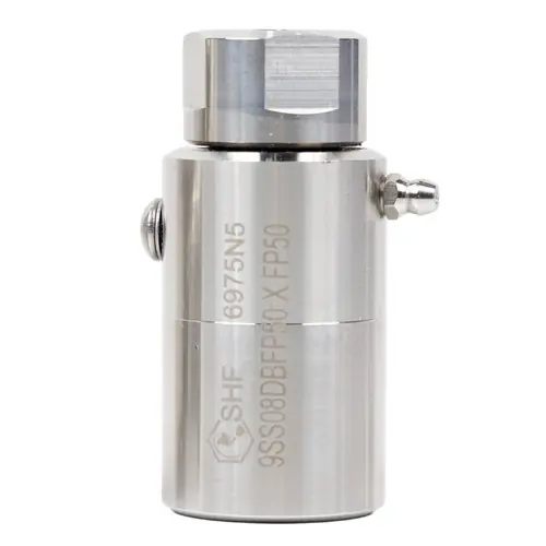 SHF SHF9SS12DBFP75XFP75 3/4 in. Female 304 Stainless Steel 90° Pipe Live Swivel