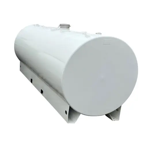 JME Tanks 1,000 Gallon 12 Gauge Single Wall UL142 Skid Tank w/ Drain