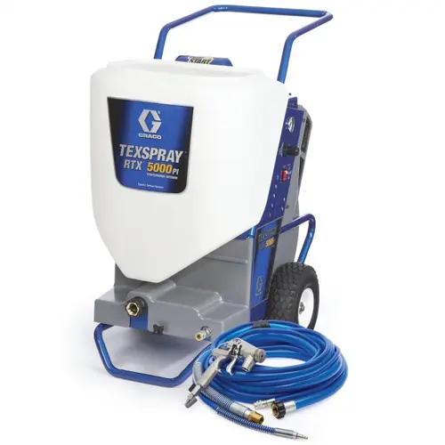 Graco 17H575 1 in. NPT(F) TexSpray RTX 5000PI Texture Sprayer - 25 ft. Hose