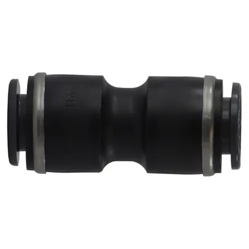 Midland Industries 620400C D.O.T. Push-to-Connect Straight Union, Composite, 1/4 in. PTC x 1/4 in. PTC