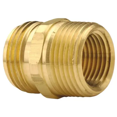 Dixon 5141212C 3/4 in. Male GHT x 3/4 M NPTF x 1/2 Female NPTF Garden Hose Fitting
