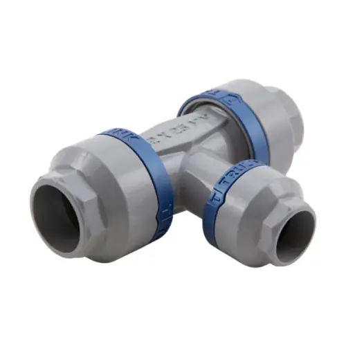 AST TP10-20-20 Push to Connect Reducing Tee - 20mm x 20mm