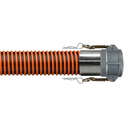 Kanaflex flexFUEL Lite 120 ST 4 in. Tank Truck Drop Hose Assemblies w/ Part C Female Couplers