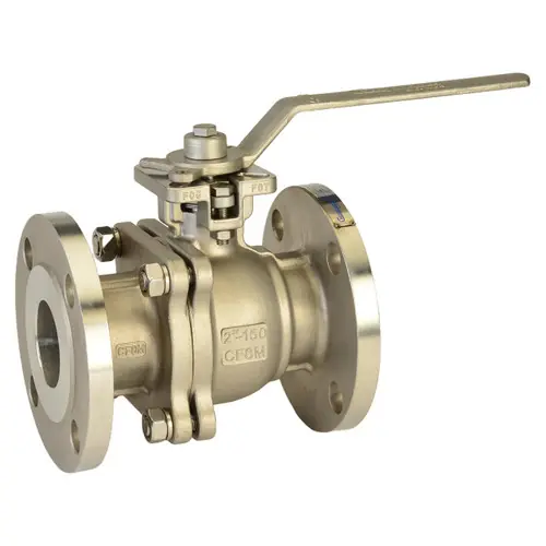 Chicago Valves FS8266MGG1060 6 in. Stainless Steel Ball Valve - Flanged, Class 150, 285 PSI - Full Port