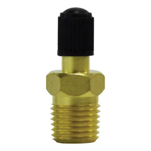 Midland Industries 46622 Spring Core Tank Valve w/ Black Cap, 1/4 in. MNPT