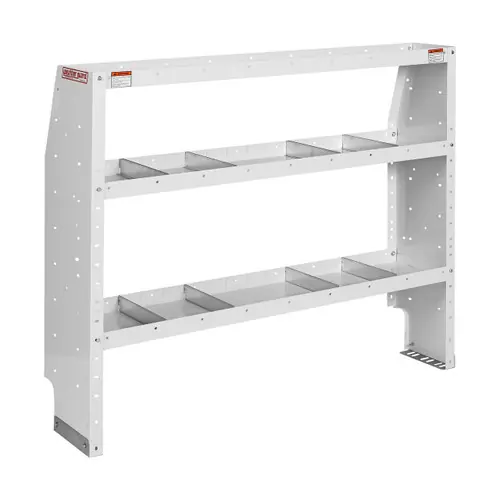 Weather Guard 9355-3-03 Adjustable 3 Shelf Unit - 13 1/2x52x44