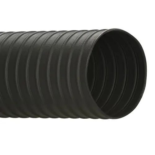 Hi-Tech Duravent 2PN 3 in. x 25 ft. Duct Hose, Black - Hose Only