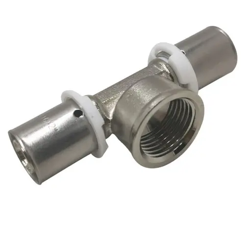 Rapid Air MC8089 1 in. x 3/4 in. NPT x 1 in. Reducing Tee FNPT