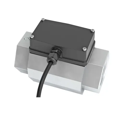 GPI G2A15NPOXXX 1 1/2 in. NPT Industrial Aluminum Turbine Flow Meter for Solvents