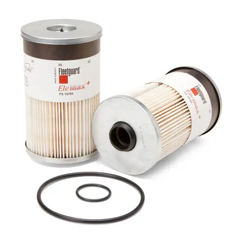 Fleetguard FS19765 EleMax™ Plus Fuel/Water Separator Filter, 25 Micron, Each