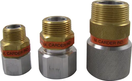 M. Carder 1 1/2 in. Single Plane Hose Swivels