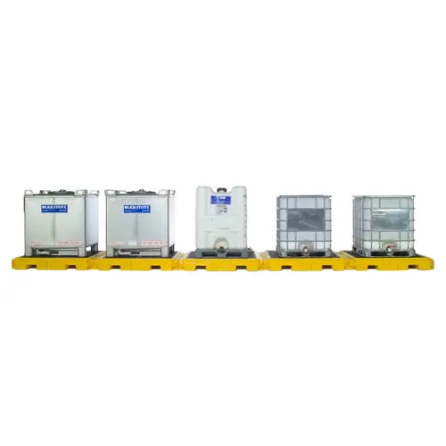 UltraTech 1126 Modular IBC Spill Pallet 3-Tanks