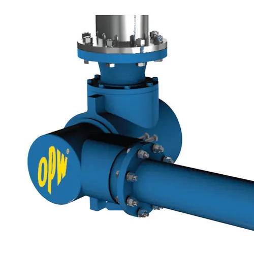 OPW 4 in. Compact Torsion Spring Base Swivel, Down-Feed