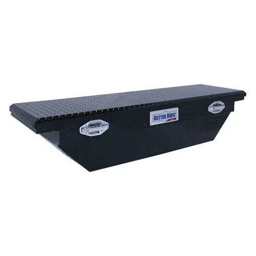 Better Built 79211057 63 in. Low Profile Wedge Saddle Truck Box - Gloss Black