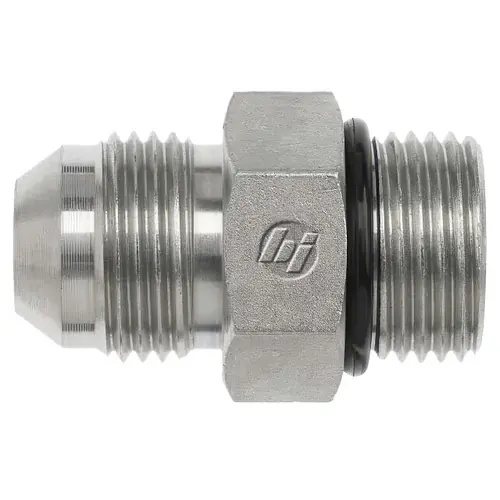 Brennan 6400-06-06-O Male JIC 37 Degree Flare Port Connector Fitting Steel 6,000 PSI