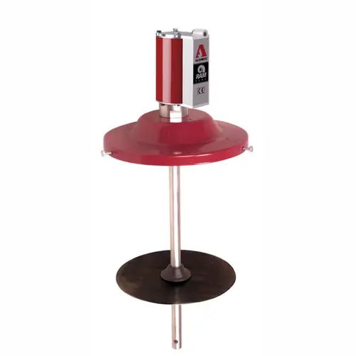 Alemite 9950-A1 1/4 in. NPTF Inlet 50:1 4.5 lb. Min Air Powered Stationary RAM 120 lb. Drum Pump