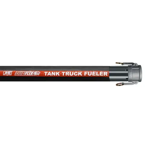 BadgerFlex 2 in. Petroleum Suction & Discharge Hose Assembly w/ Part C Female Couplers - Black
