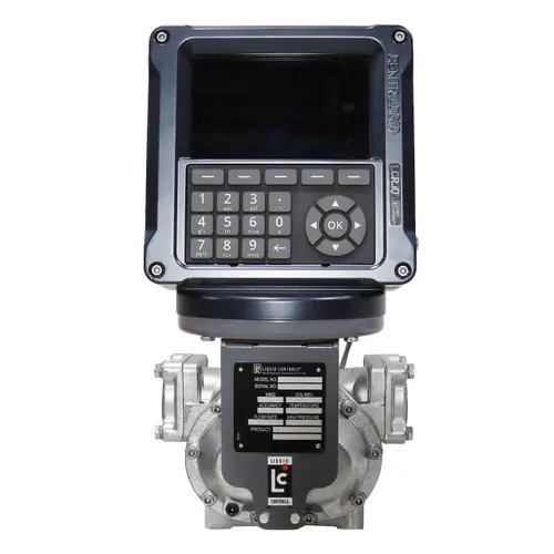 Liquid Controls M7A018LCRIQ-I#01LTNE 2 in. Flanged 100 GPM Stainless Steel DEF Meter w/ LCR.iQ Electronic Register