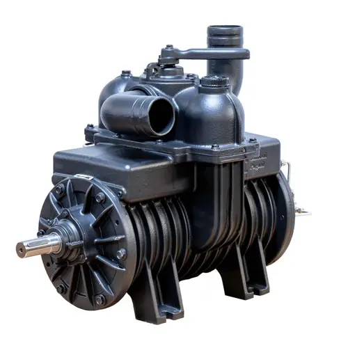 Chandler Equipment Battioni MEC MEC8000/CCW Cast Iron Vacuum Pump - 285 CFM, Counterclockwise Rotation