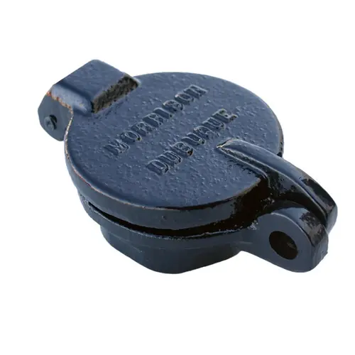 Morrison Bros. 179CI-0100 AC 2 in. Cast Iron Hinged Style Fill Cap - Female