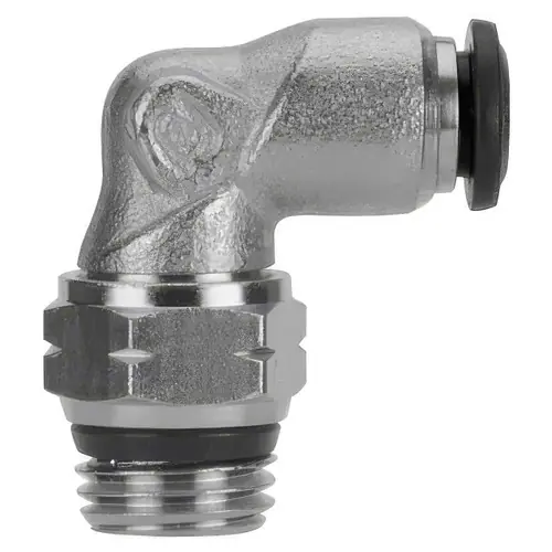 AIGNEP 50115N-6-M5, Swivel Elbow 6 mm Push-To-Connect Tube x M5 Thread - Pack of 10