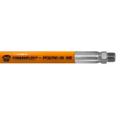 Kuriyama Piranhaflex PF267NC 1/4 in. Hydraulic Hose Assembly w/ Male NPT Ends