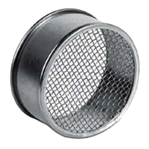 Duct Inc. 161 LaserLock Duct Bird Screen End Cap Galvanized