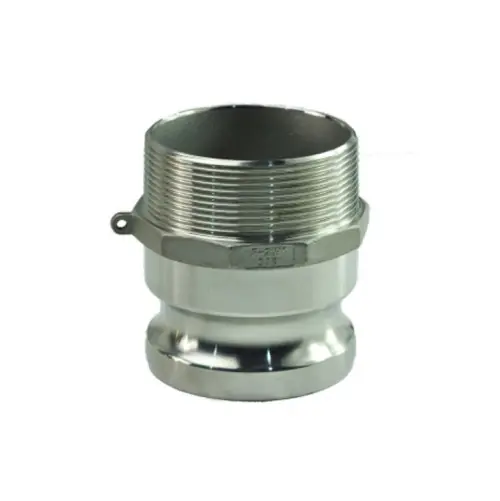 JME Stainless Steel Part F Male NPT x Male Adapter