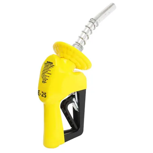 Husky XS® E25 Pressure Activated Auto Nozzle w/ Single Notch Hold Open Clip - UL Listed