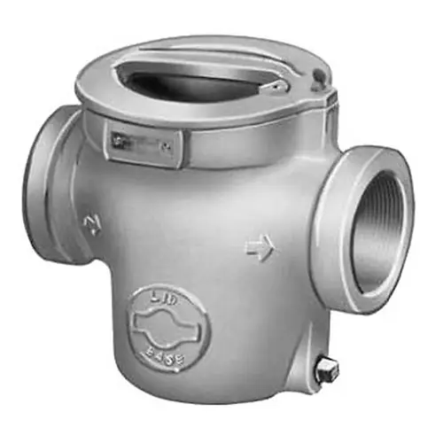 Viking Pump Lid-Ease® Cast Iron Basket-Type Line Strainers, 3 in. NPT, FKM O-Ring