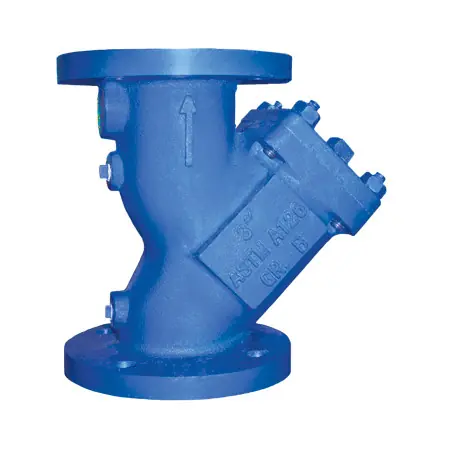 Titan Flow Control YS59I0500 5 in. Y-Strainer, Flanged, Cast Iron - ASME Class 250