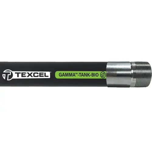 Texcel 4 in. Gamma Tank Bio Fuel Hose Assemblies w/ Male NPT Ends