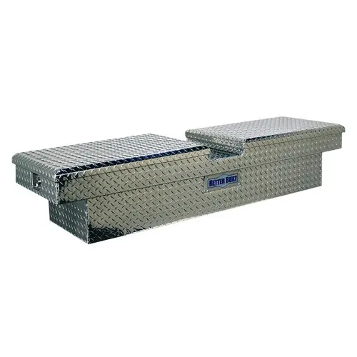 Better Built 74010891 69 in. Gull Wing Truck Box - Bright Aluminum