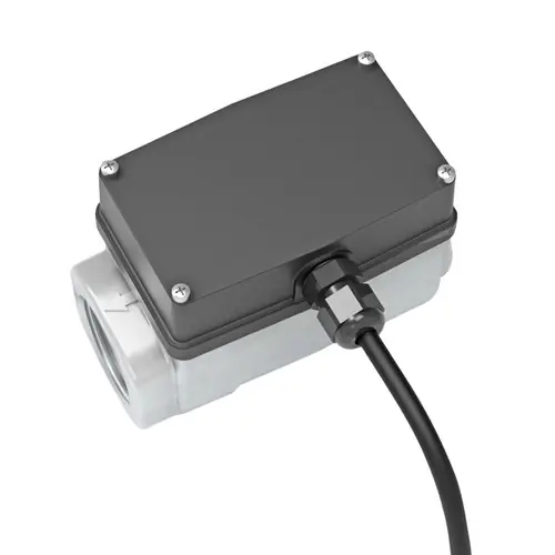 GPI A1POXXA100NC2 1 in. NPT Commercial Aluminum Turbine Flow Meter for Thin Petroleum-based Fluids