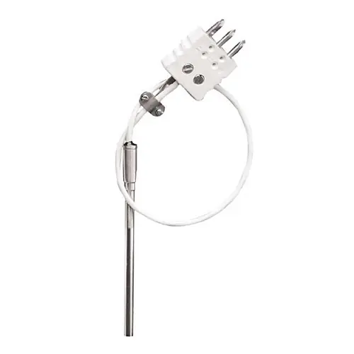 NoShok 900 Series Industrial Resistance Temperature Device, Probe Type, 36 in. L Cable, 6 in. L x 1/2 in. dia. Stem