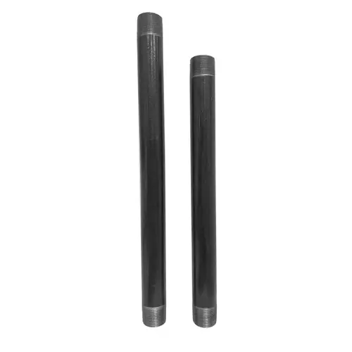 JME 1 in. Schedule 40 Welded Black Carbon Steel Pipe Nipples
