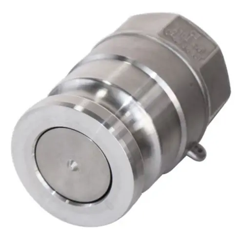OPW 1611AN-AL30-FLAT 3 in. FNPT Aluminum Kamvalok Flat-Face Dry Disconnect Adapter w/ Nitrile Seal