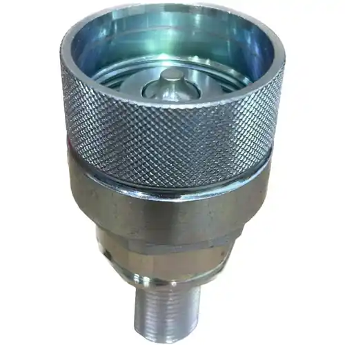 Stucchi VD 1 in. Carbon Steel Poppet Screw Nipple M 30X2 SCHOTT SCHOTT DIN, 53 GPM