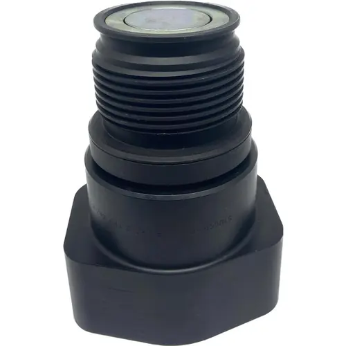 Stucchi VP 1 1/2 in. Carbon Steel Flat Face Coupler W/ Autolock 1 1/2 in. CODE 62 FLANGE PAD, 198.75 GPM