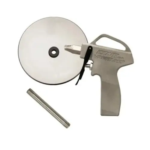 Exair 1629-6-CS VariBlast Compact Safety Air Gun w/ Model 1126 1 in. Flat Air Nozzle, 6 in. Aluminum Extension Pipe & Chip Shield