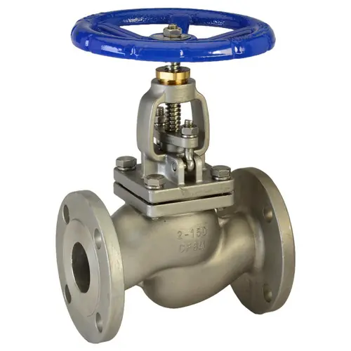 Chicago Valves 31611040 4 in. Stainless Steel Globe Valve - Flanged, Class 150, 285 PSI