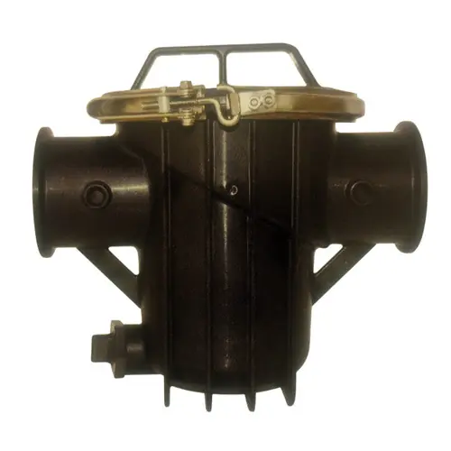 TerreMax MLST30050 3 in. Manifold Flange T Strainer w/ 50 Mesh Stainless Steel Screen